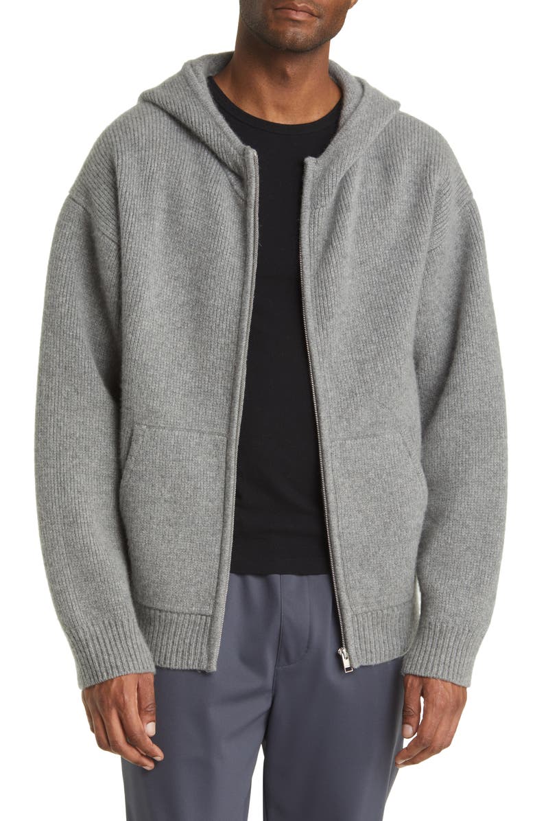 FRAME Men's Full Zip Cashmere Hoodie, Alternate, color,