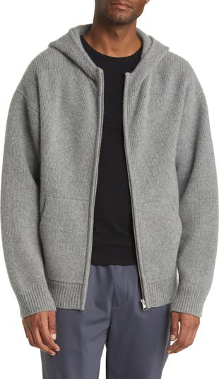 FRAME Men's Full Zip Cashmere Hoodie | Nordstrom