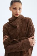 H&M Seersucker shirt with scarf