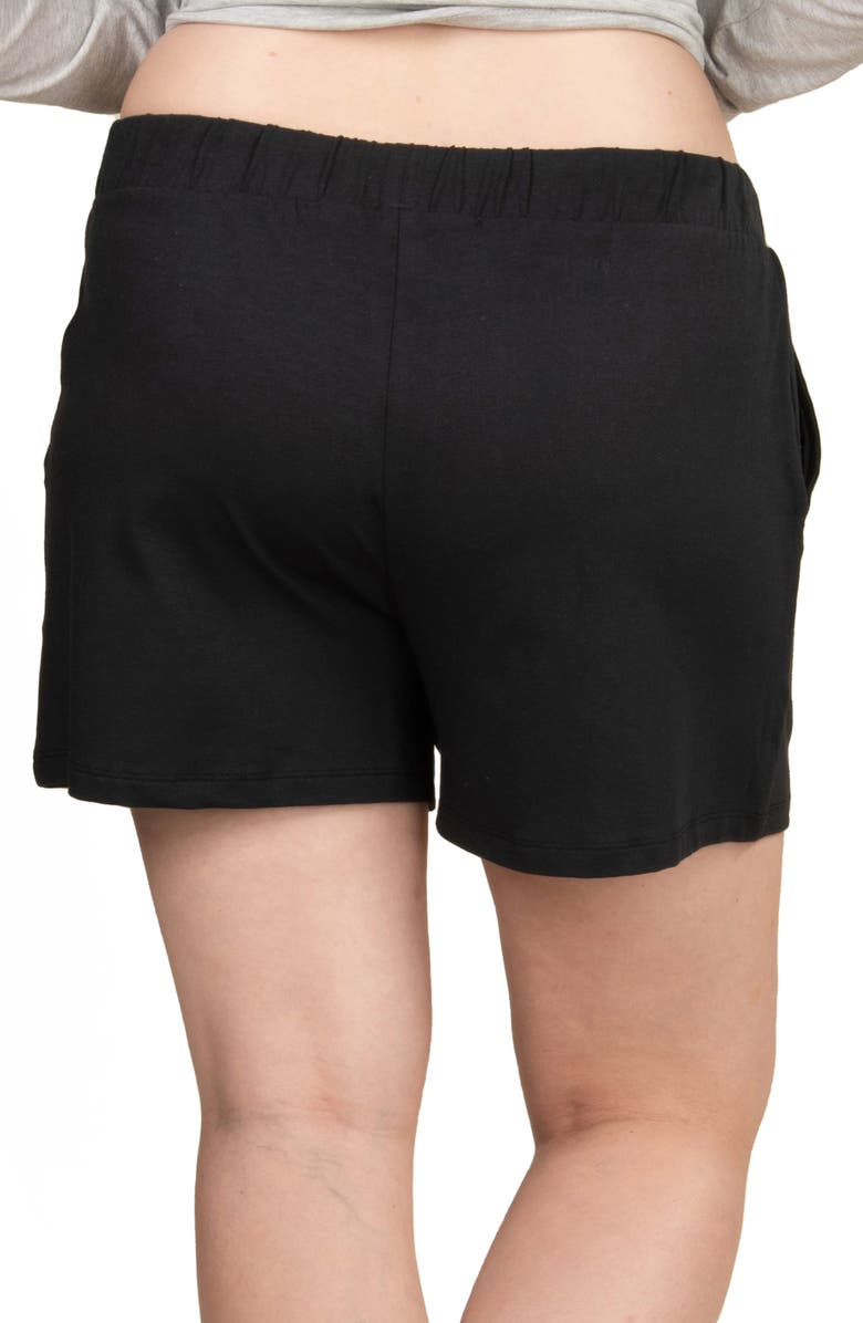 Bravado Designs Lounge Maternity/Nursing Shorts, Alternate, color, 