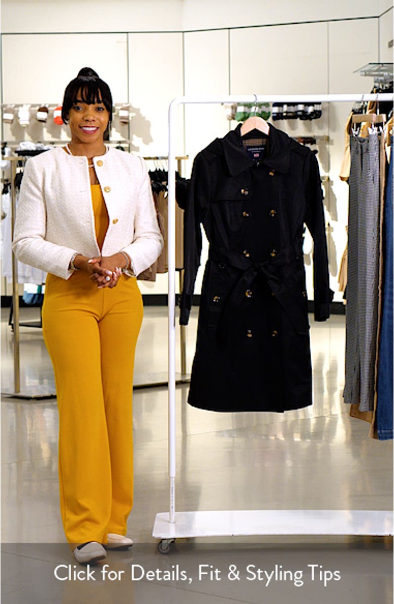 Double Breasted Trench Coat, sales video thumbnail