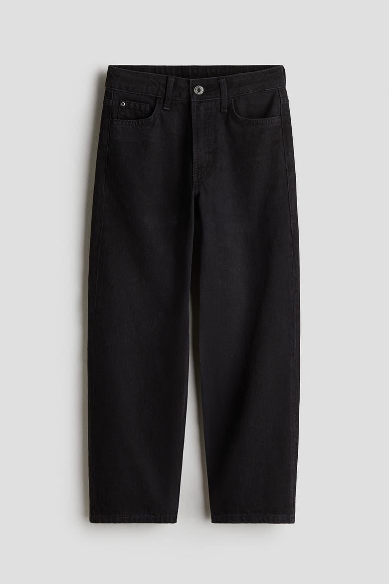 Loose Fit Jeans, Alternate, color, Denim black