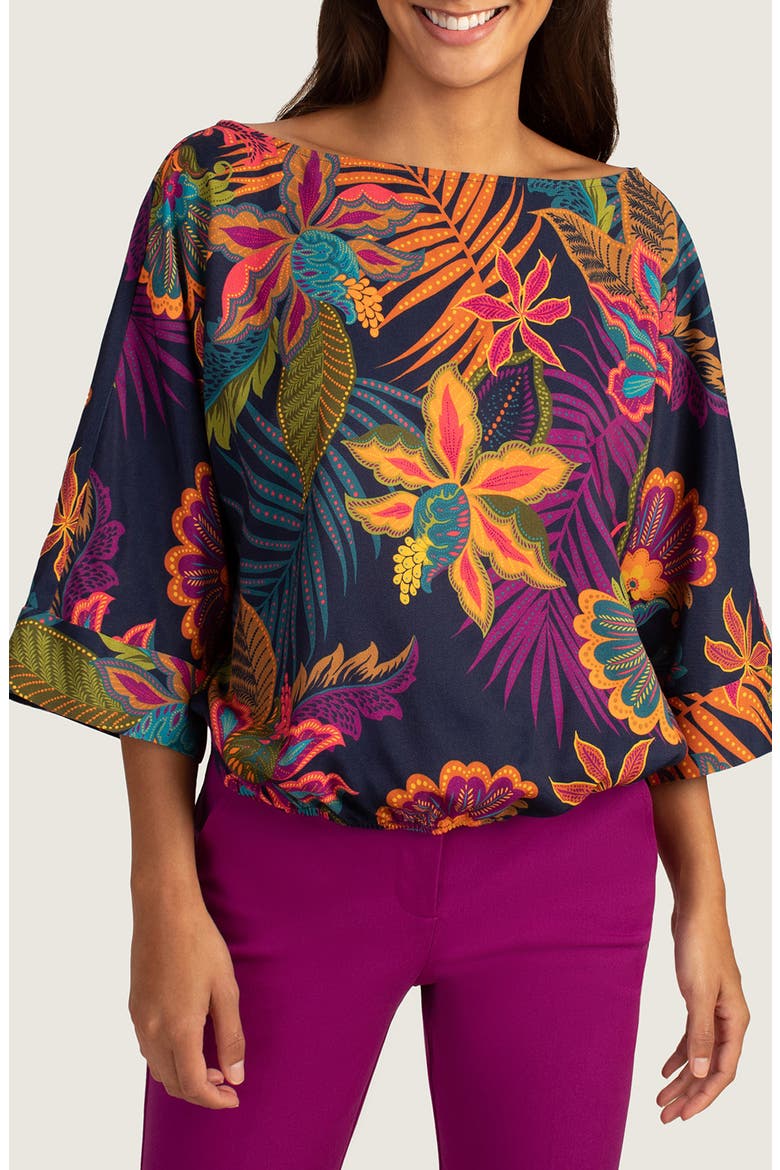 Lyric Dolman Sleeve Top, Main, color, MULTI PRINT