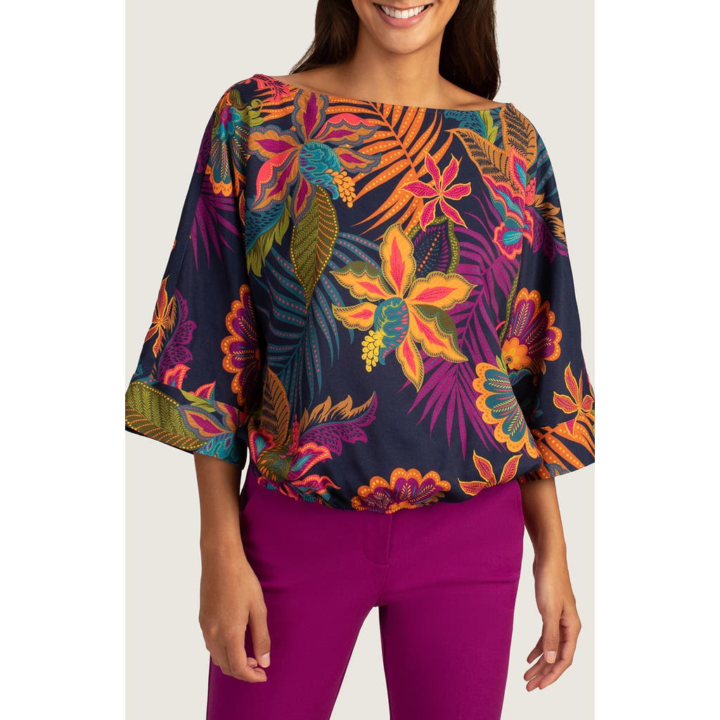 Trina Turk Lyric 2 Top In Multi Print