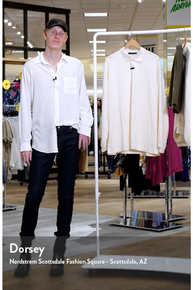 Gender Inclusive Oversize Cotton Blend Piqué Polo video