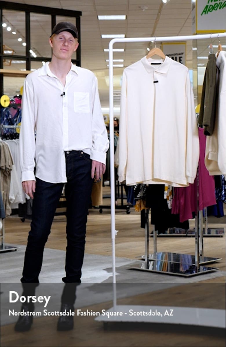 Gender Inclusive Oversize Cotton Blend Piqué Polo, sales video thumbnail