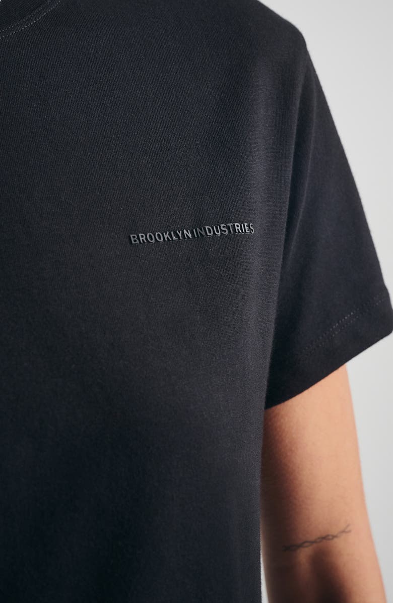 Brooklyn Industries Logo Cotton Graphic T-Shirt, Alternate, color, Black