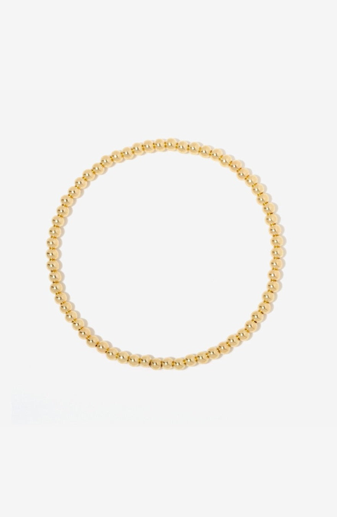 Shimmer 14K Gold Filled Bead Bracelet