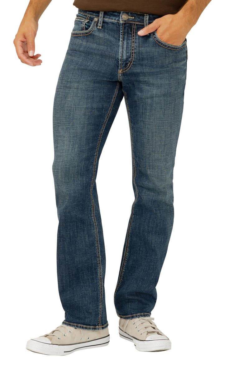 Jace Slim Bootcut Jeans, Main, color, CASTILLO