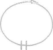EFFY H Initial Diamond Bracelet
