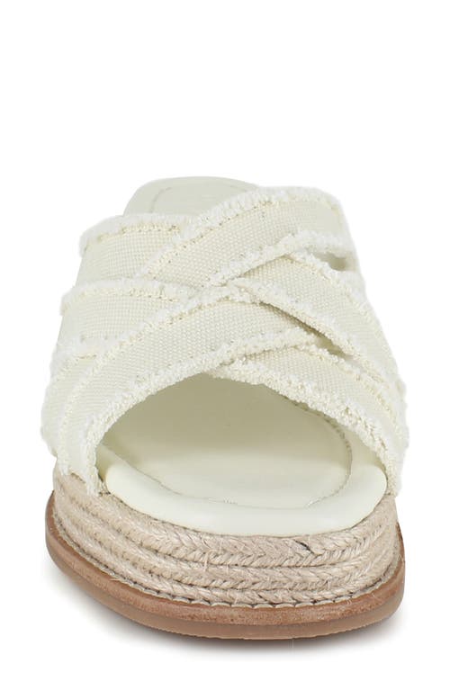 Splendid Delliny Espadrille Platform Wedge Sandal In White