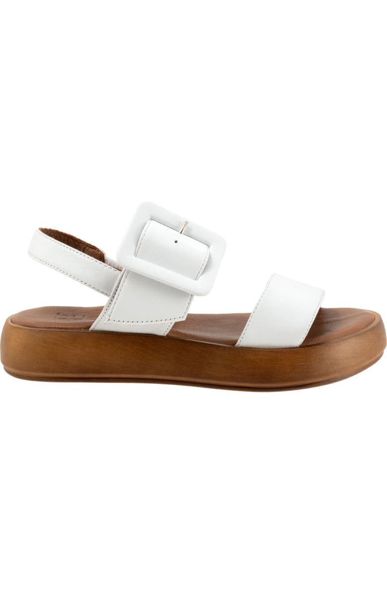 Bueno Julian Two-Strap Sandal, Alternate, color, White