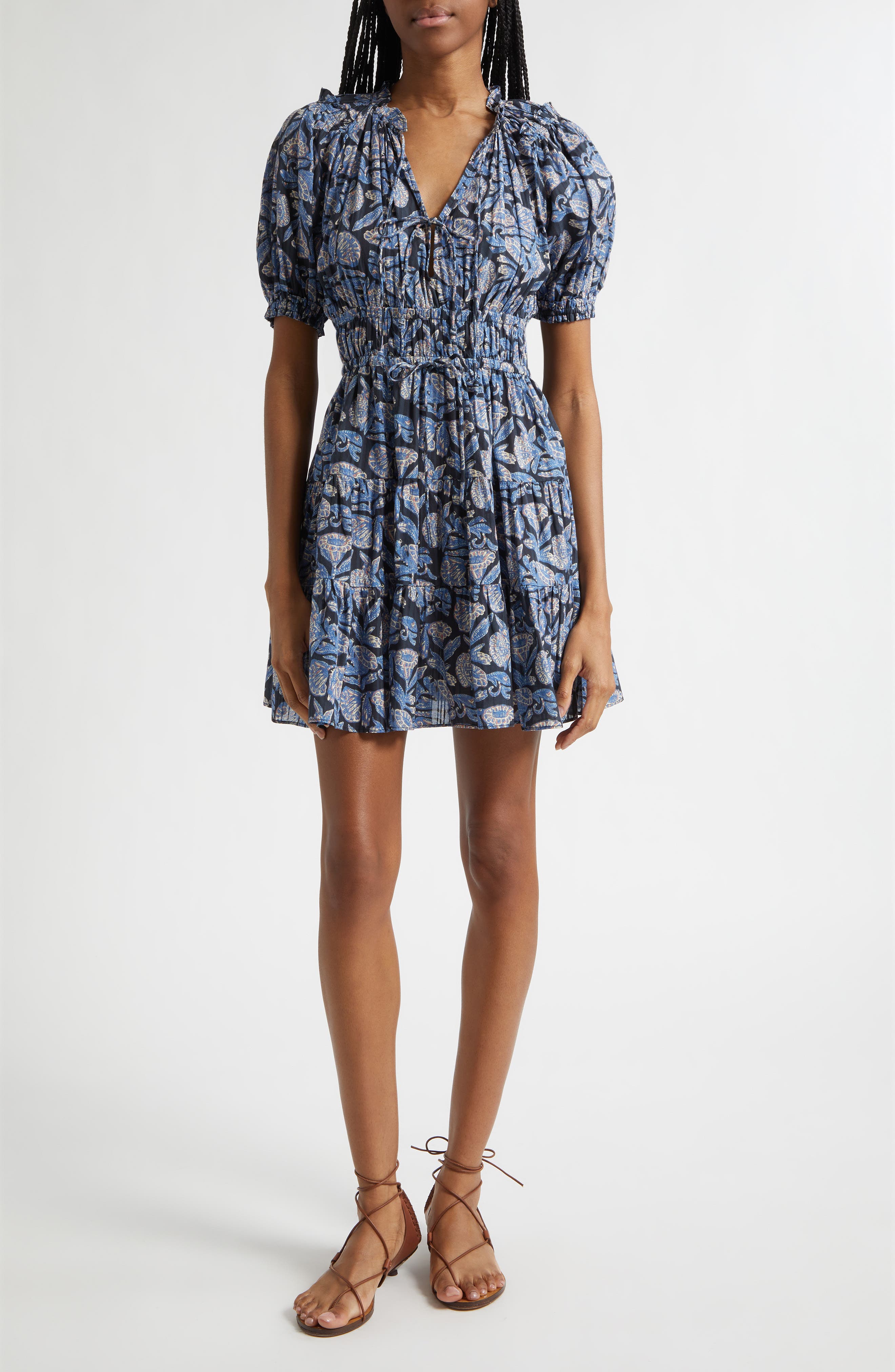 Soffia Print Tiered Dress - image 3