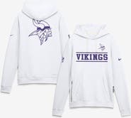 Nike Men's Nike White Minnesota Vikings Standard Issue Replay Officials Alternate Dri-FIT Hoodie