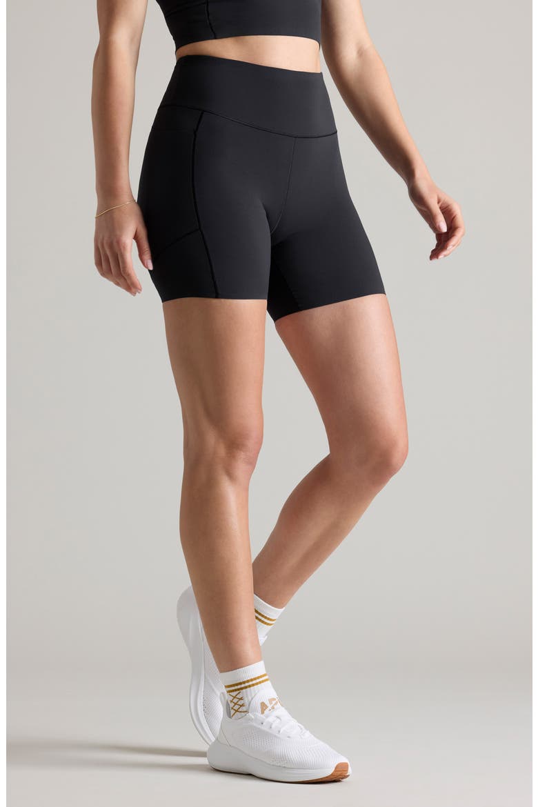 Revive Pocket Bike Shorts, Main, color, BLACK