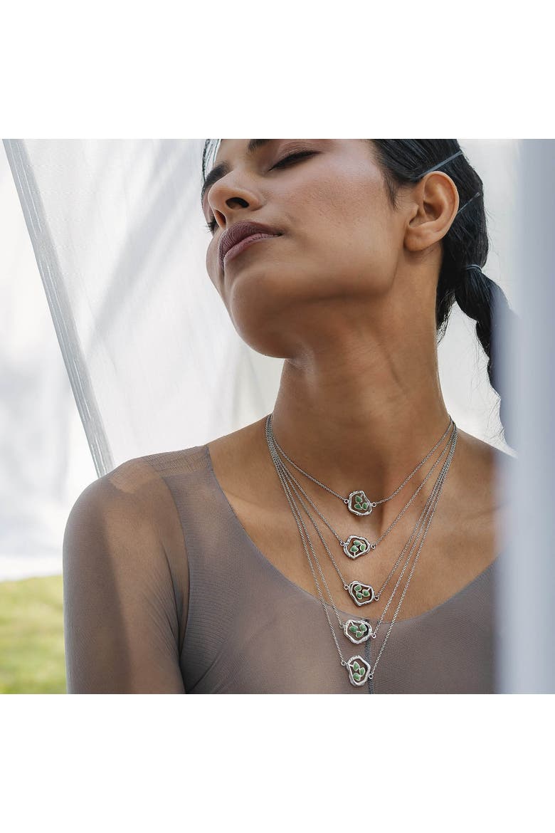 TERRA LAYERED NECKLACE, Alternate, color, Gold Plated