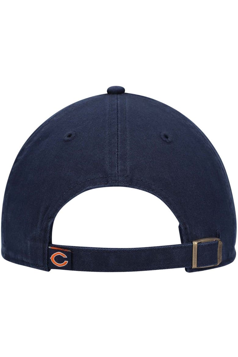 Women's '47 Navy Chicago Bears Vocal Clean Up Adjustable Hat, Alternate, color, NAVY