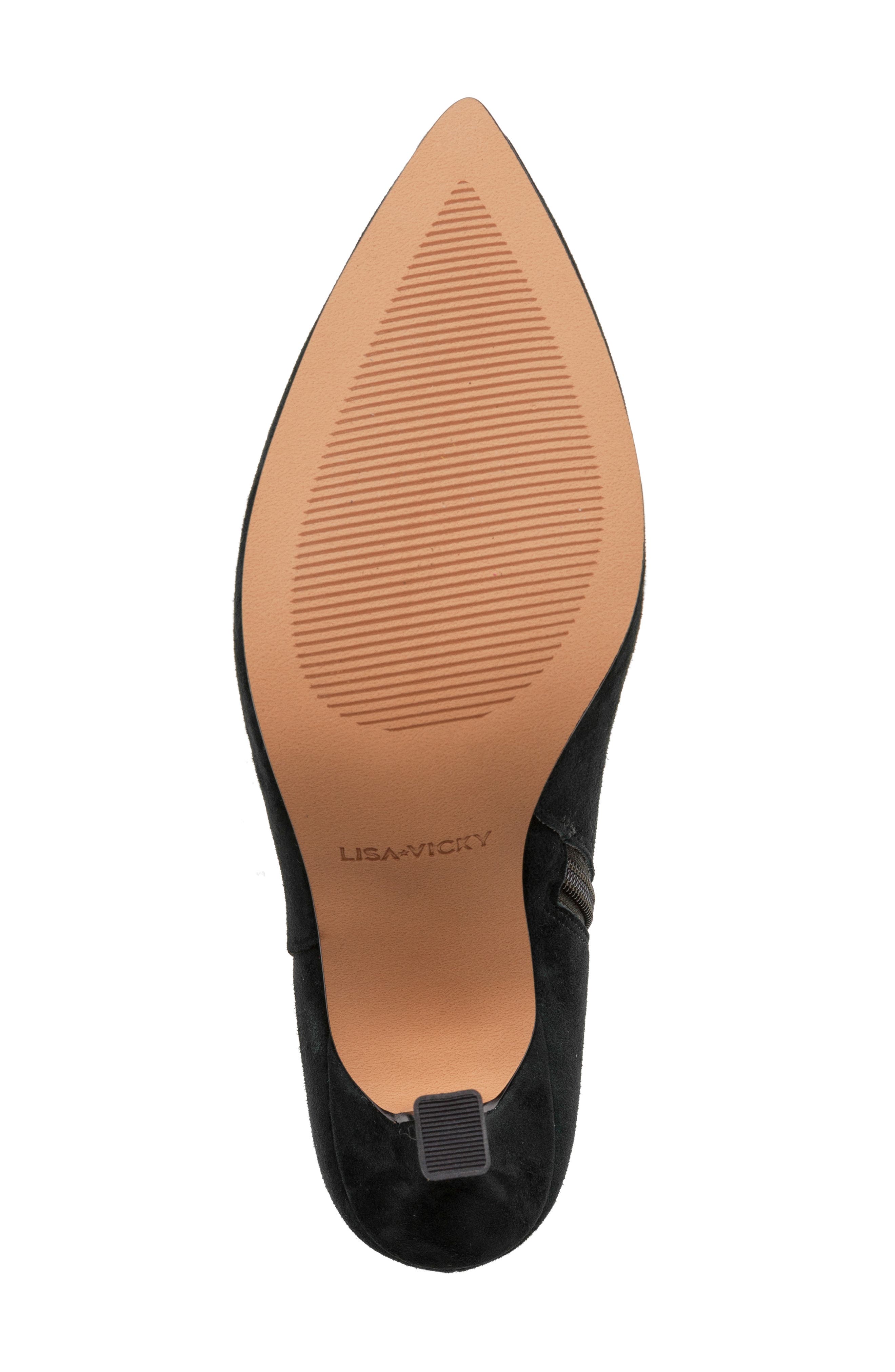 Lisa Vicky Art Pointed Toe Bootie, Alternate, color, 