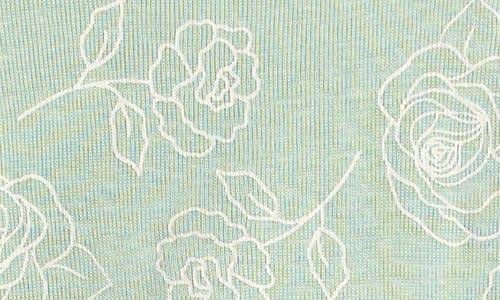 Poppy & Clay Organic Cotton Long Pajamas In Floral