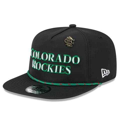 Men's New Era  Black Colorado Rockies 2025 Big League Chew Golfer Snapback Hat