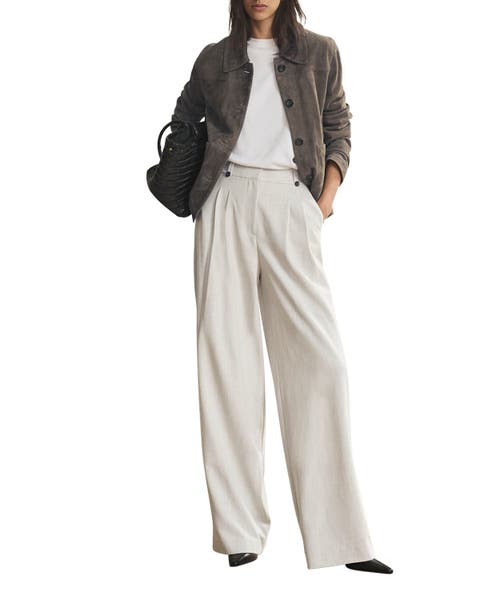 Tailored Wide Trousers