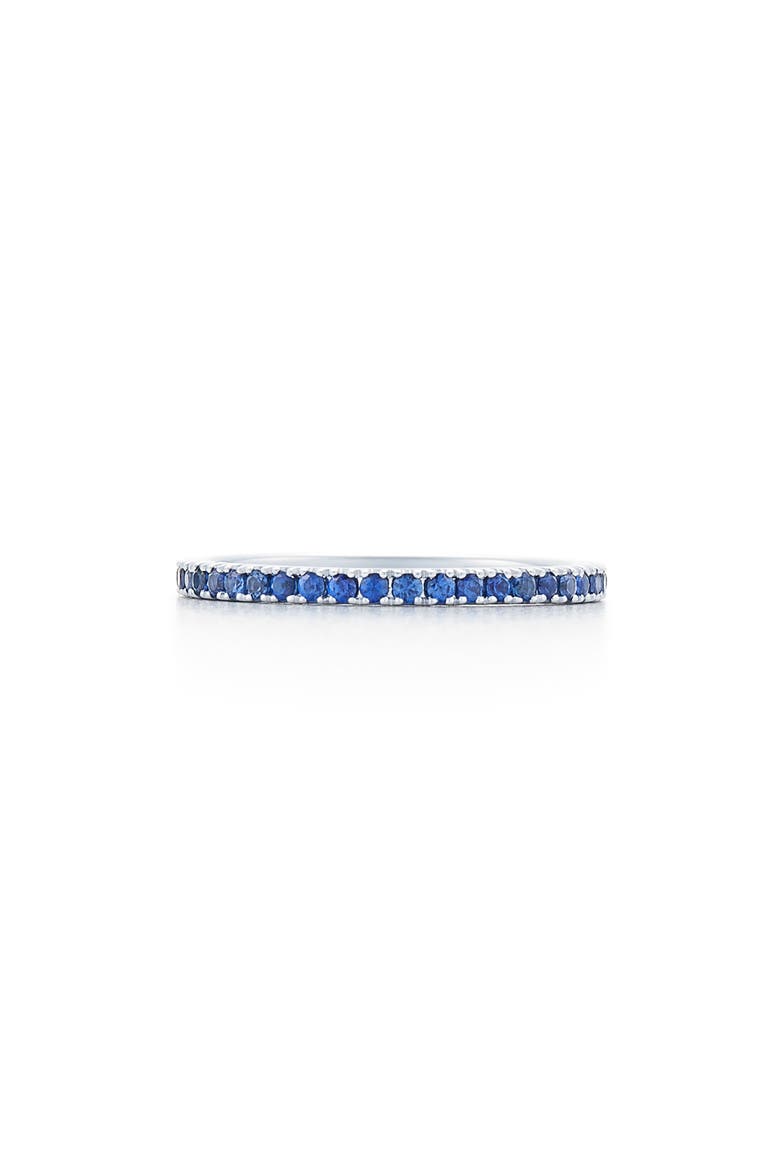 Blue Sapphire Band Ring, Main, color, BLUE SAPPHIRE