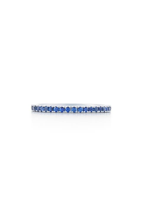 Blue Sapphire Band Ring