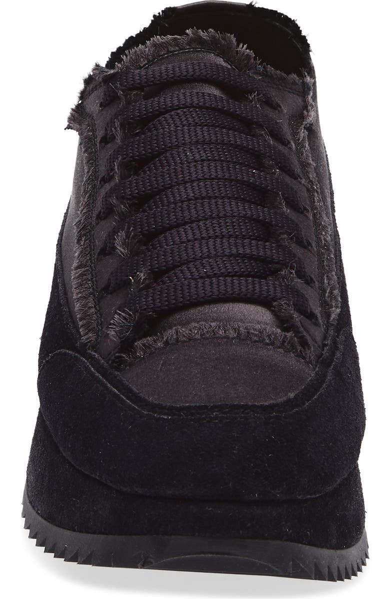 Pedro Garcia Orella Platform Sneaker, Alternate, color, Off Black - Tonal