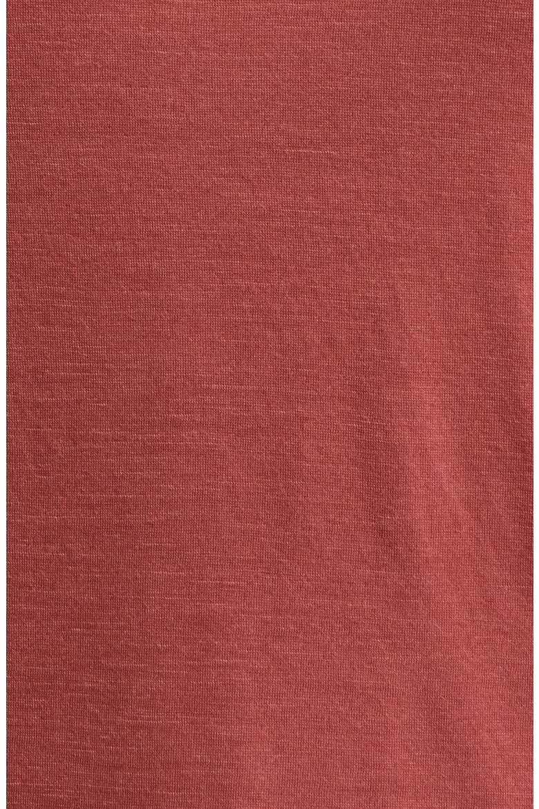 Ultralite Short Sleeve Merino Wool Blend T-Shirt, Alternate, color, BURNT SIENNA