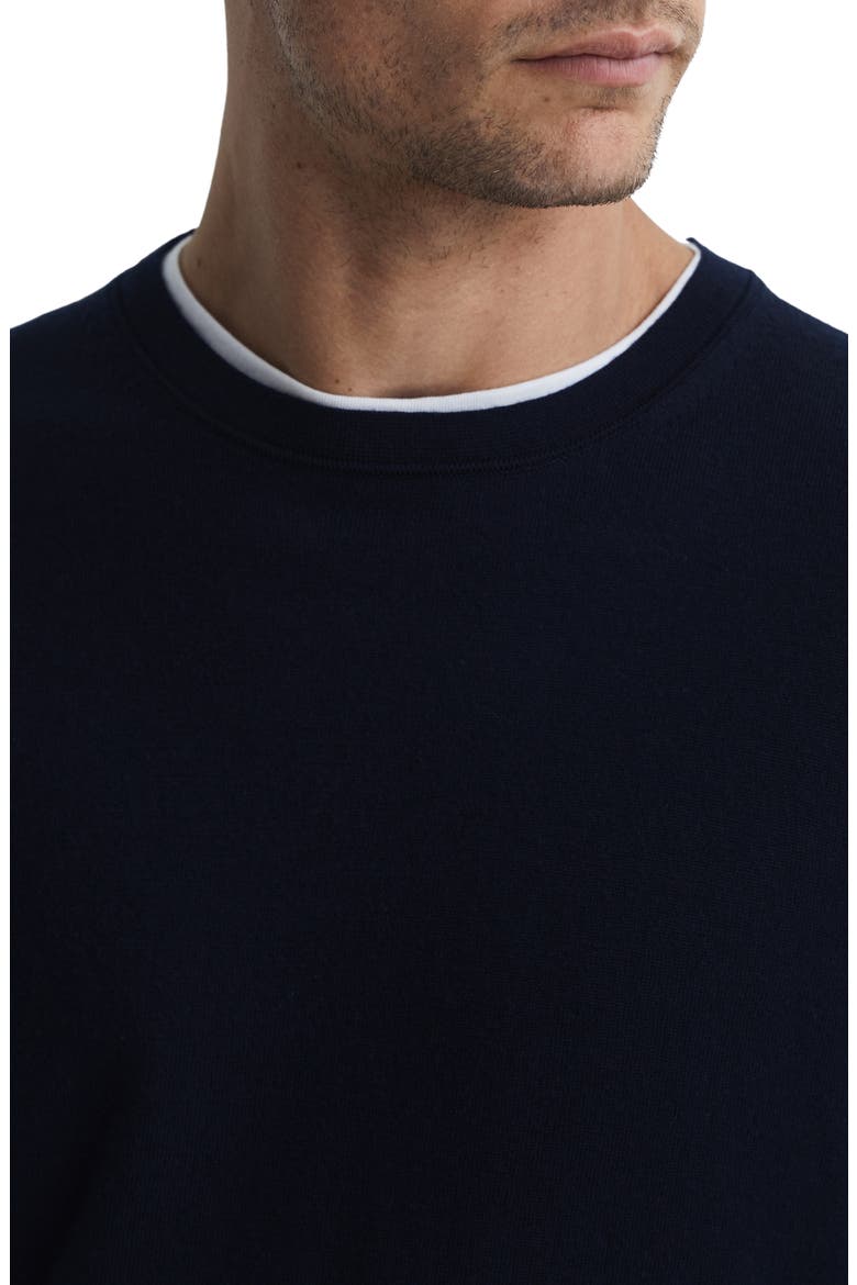 Wessex Wool Sweater, Alternate, color, NAVY