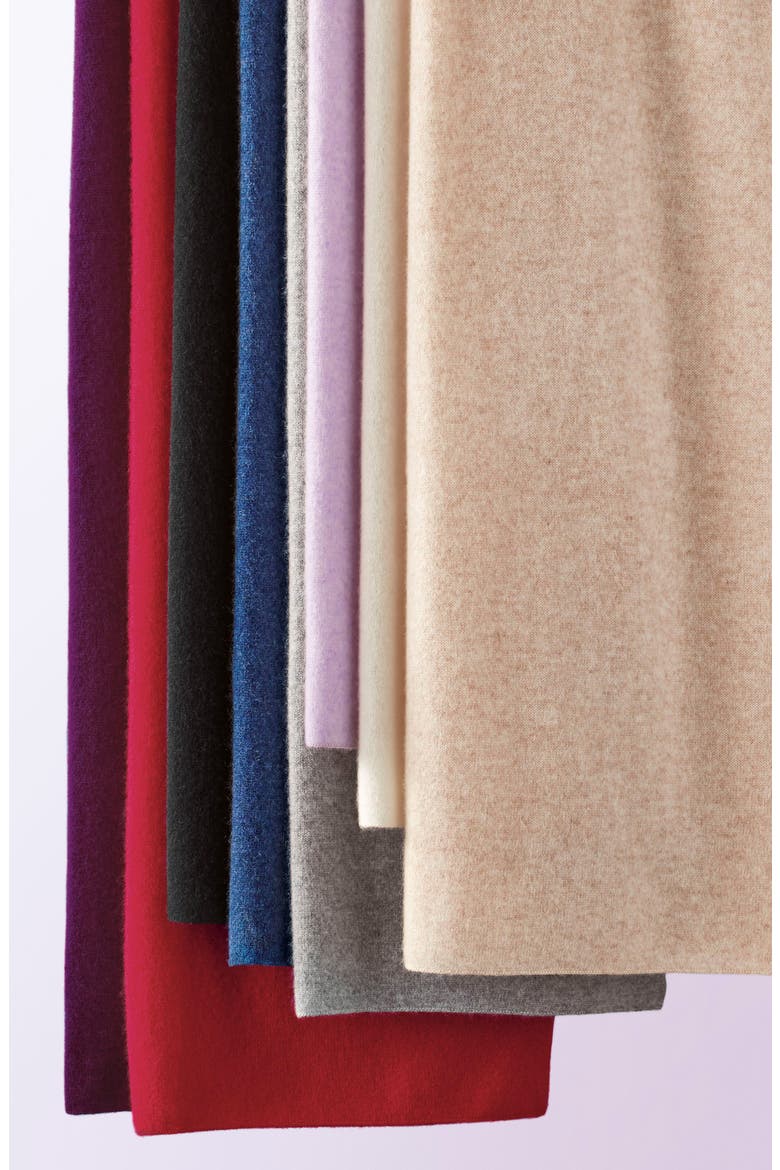 Cashmere Scarf, Alternate, color, PINK ICE