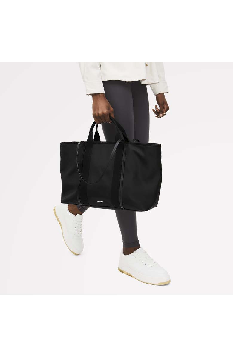 Radley Halley Row Large Ziptop Tote Bag, Alternate, color, Black