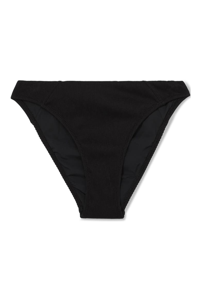 Dee Hipster Bikini Bottoms, Alternate, color, BLACK