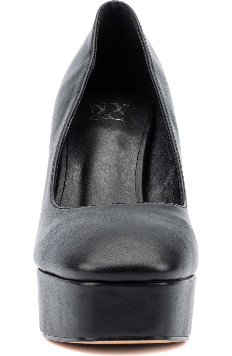 NEW YORK AND COMPANY Ryla Block Heel Platform Pump, Alternate, color,