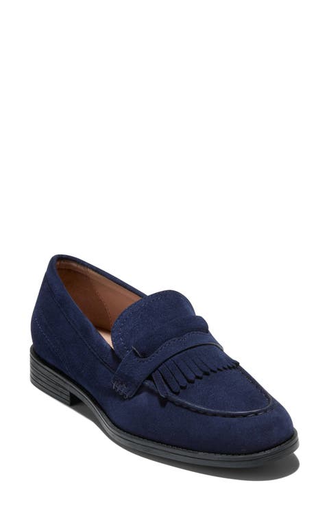Stassi Kiltie Fringe Loafer (Women)