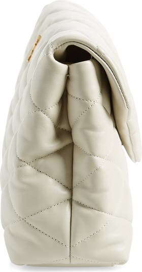 Saint Laurent Sade Leather Puffer Clutch Nordstrom