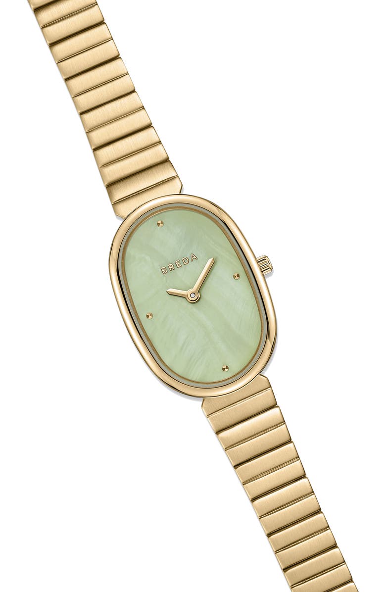BREDA Jane Bracelet Watch, 23mm, Alternate, color, Gold Plated
