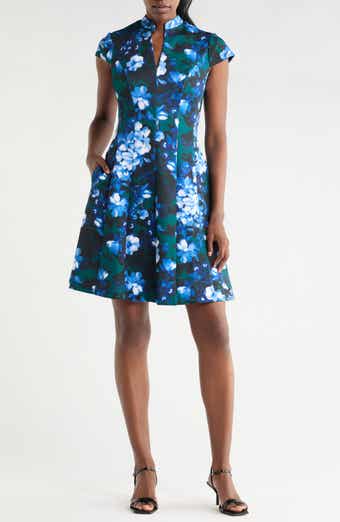 Vince Camuto Cap Sleeve Scuba Dress