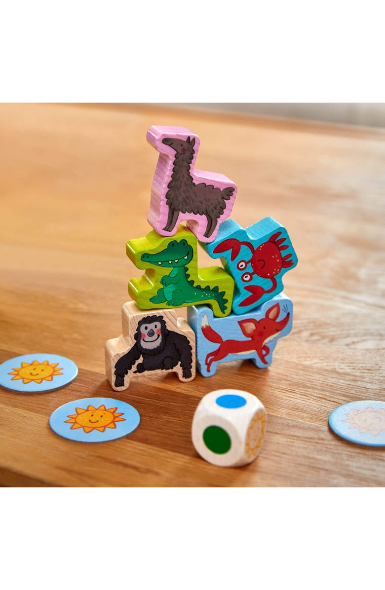 HABA My Very First Games - Animal Upon Animal Junior Toddler Stacking Game for Preschool Learning Activities & Fun Family Games for Ages 2+, Alternate, color, Multi