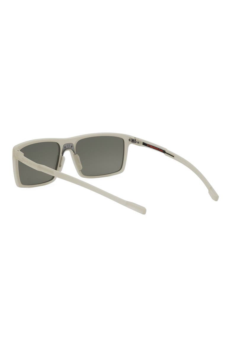 Bolide 57mm Rectangular Sunglasses, Alternate, color, GRYO/SMK