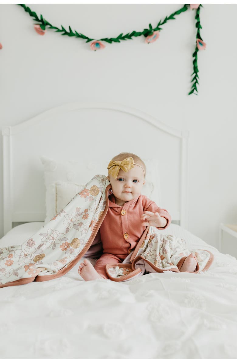 Copper Pearl Ferra Reversible 3-Layer Quilt, Alternate, color, Orange