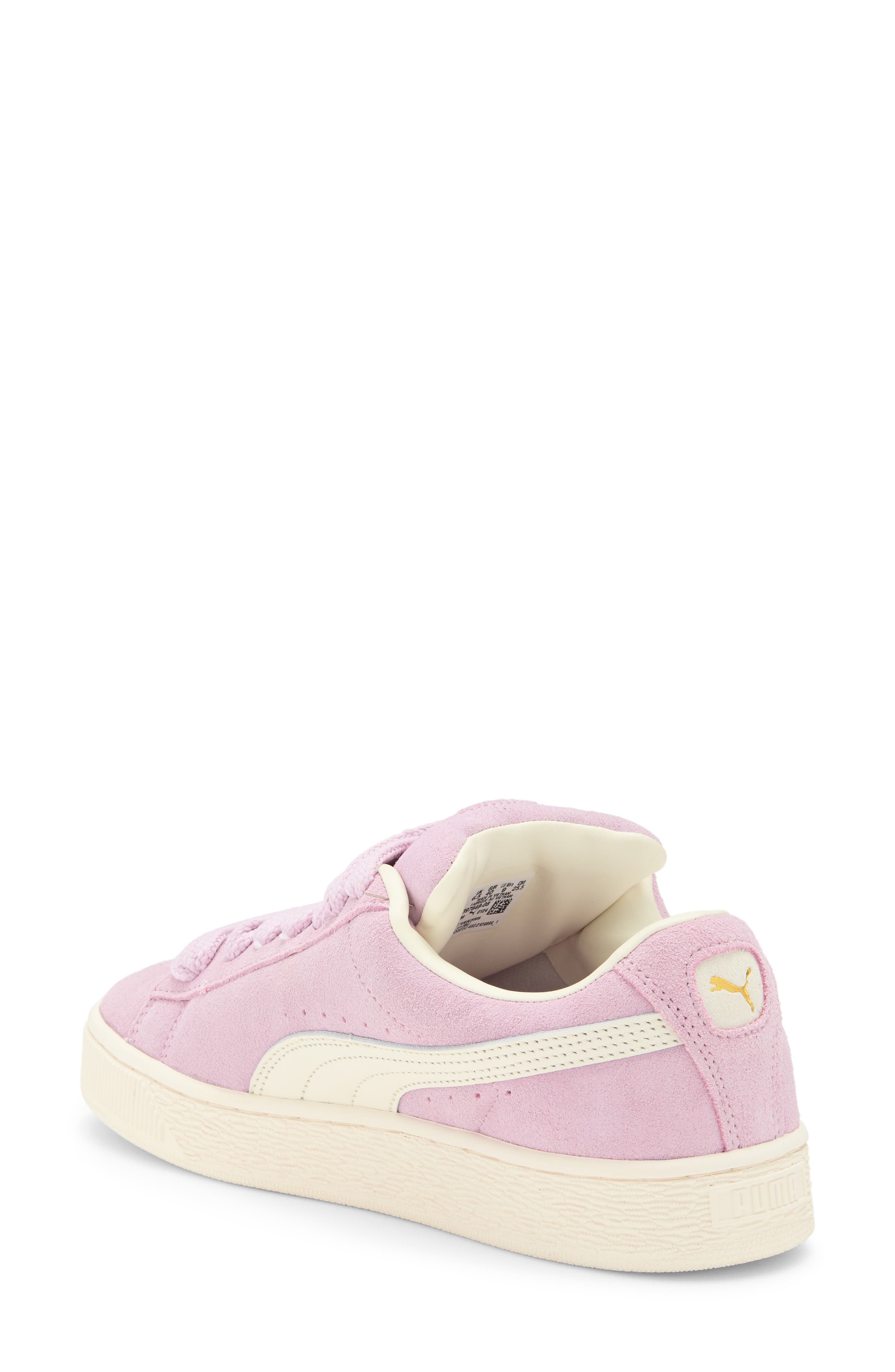 PUMA Suede XL Sneaker, Alternate, color, Grape Mist-Warm White