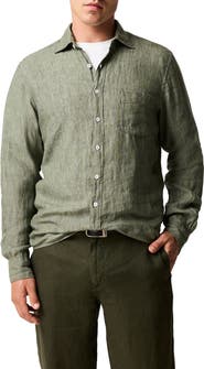 Rodd & Gunn Coromandel Button-Up Linen Shirt