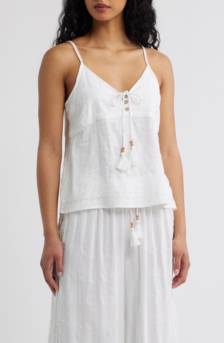 Rip Curl Catalina Island Camisole, Main, color, Optical White