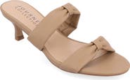 Journee Collection Dyllan Kitten Heel Sandal