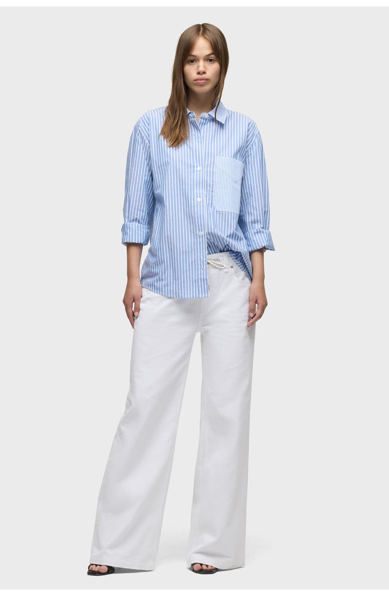 Hudson Jeans Rylee Drawstring Low And Loose Pant, Alternate, color, White