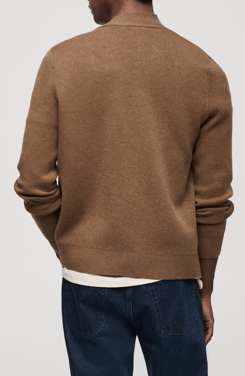 MANGO Button Front Cardigan, Alternate, color, 