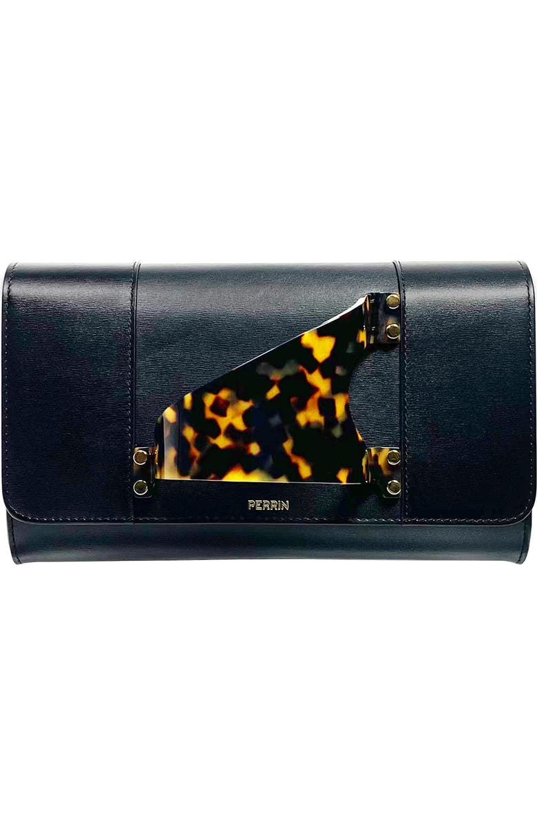 PERRIN PARIS L'EIFFEL ECAILLE CLUTCH, Main, color,