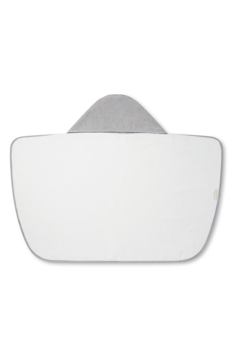 MORI Hooded Towel, Alternate, color, White/ Grey