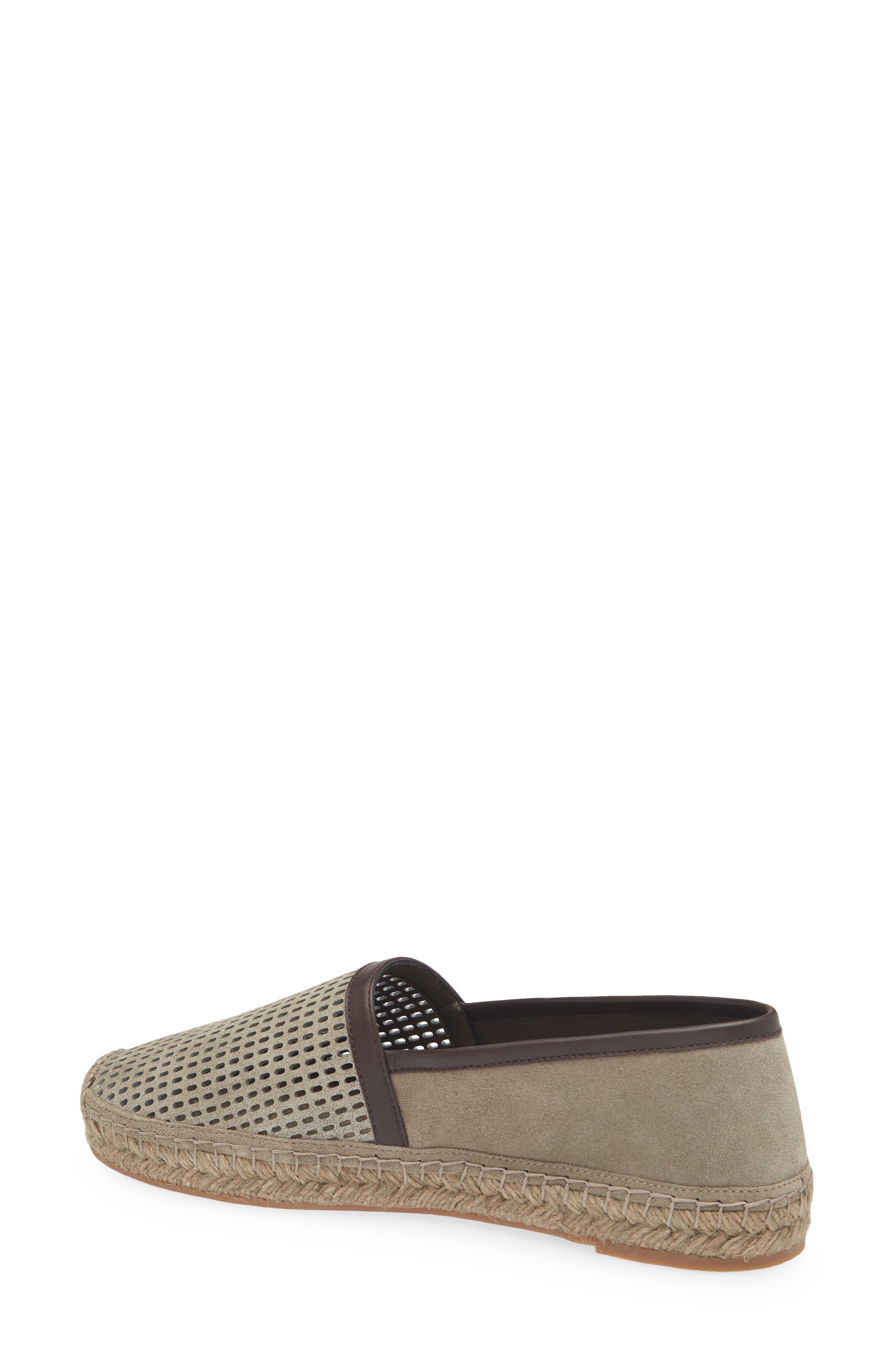Brunello Cucinelli Perforated Espadrille, Alternate, color, C8850 Safari